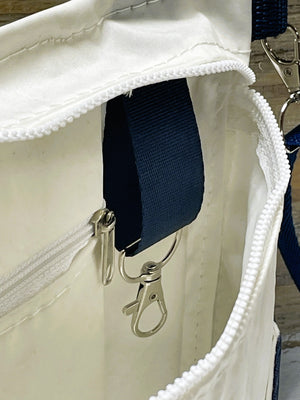 Anchor Women's Crossbody Bag and Wristlet Set