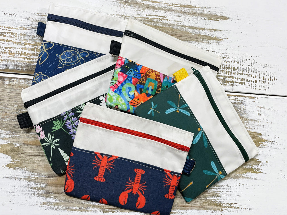 Maine Lupine Wristlet