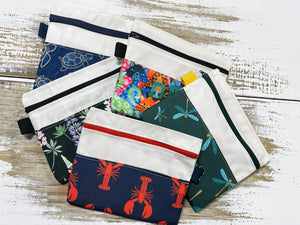Maine Lupine Wristlet
