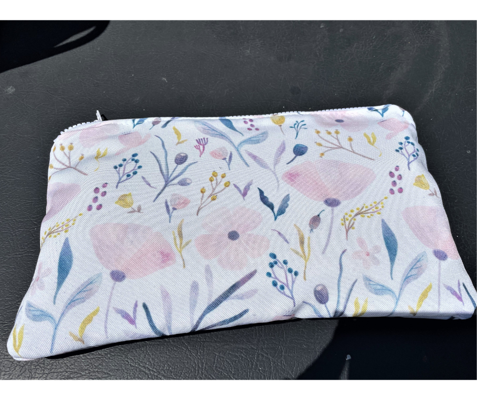 The Mast Soft Pink Floral Diaper Bag