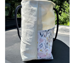 
            
                Load image into Gallery viewer, The Mast Pink Anchor Diaper Bag
            
        