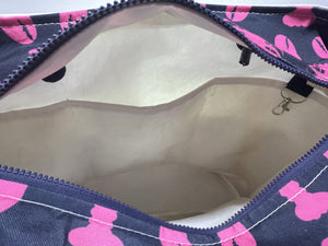 WIN!  Pink Lobster Large Recycled Sail Cloth Beach Bag