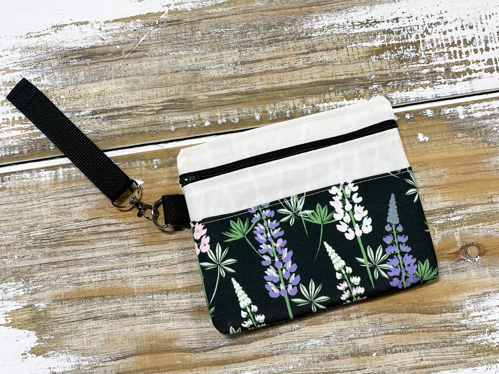 Maine Lupine Wristlet
