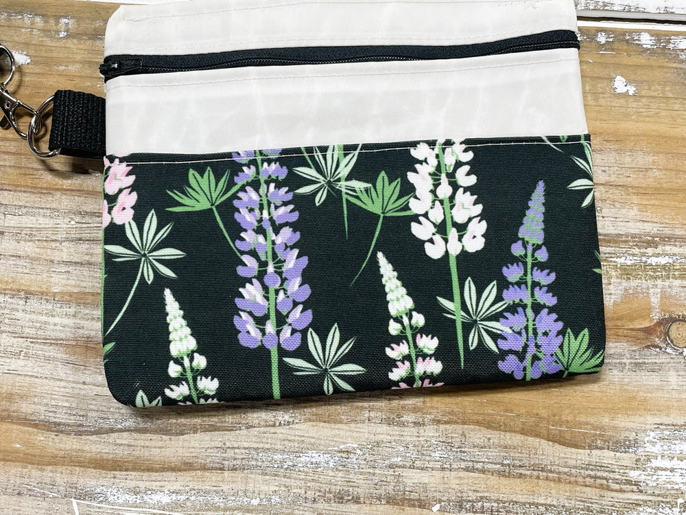 Maine Lupine Wristlet