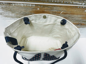 Main Sail Twisted Rope Recycled Sail Tote